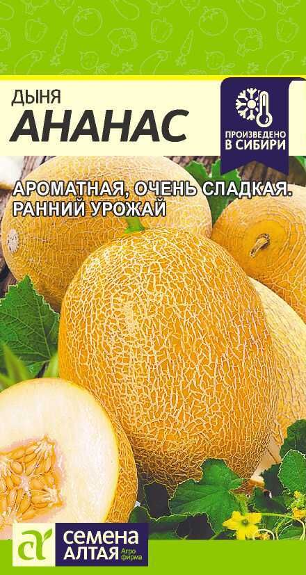 Семена Алтая Дыня Ананас/Сем Алт/цп 1 гр.