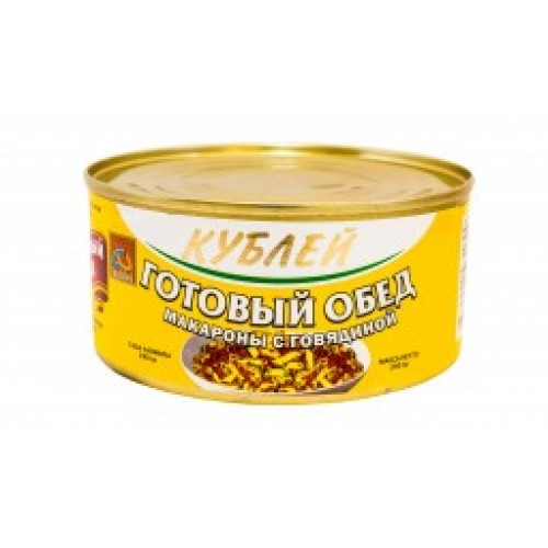 консервированные спагетти. кублей говядина. консервация главпродукт. "кублей" макароны с говядиной 0,290 1/36. консервированная паста.