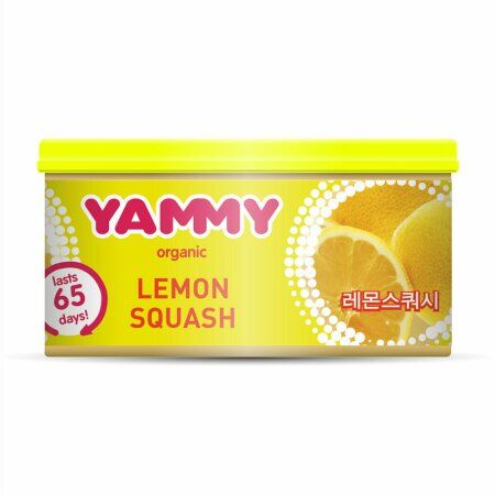 Ароматизатор с растительным наполнителем YAMMY, Органик, баночка &quot;Lemon Squash&quot; 42 гр.