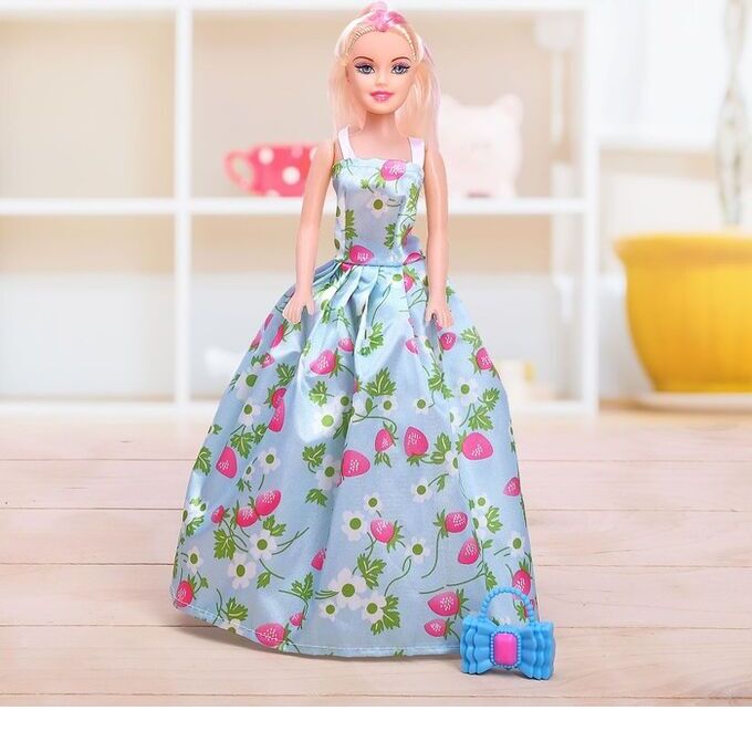 СИМА-ЛЕНД Кукла-модель «Лида» в платье, МИКС