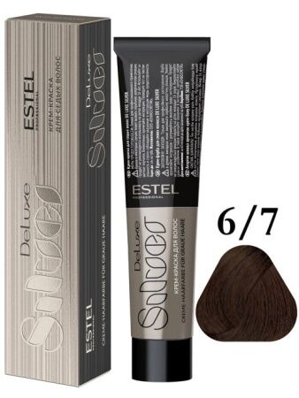 ESTEL PROFESSIONAL Крем-краска для седых волос DE LUXE SILVER, 60 мл