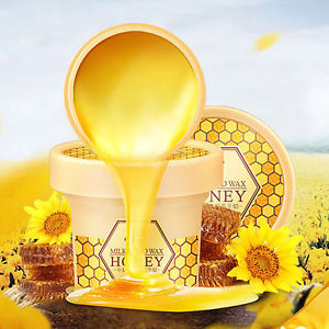 Парафиновая маска-пленка для смягчения Laikou Milk Hand Wax Honey, 120g