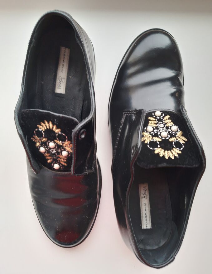 Туфли от "Tosca Blue Shoes", кожа, Италия