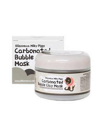 Elizavecca Маска д/лица очищающая КИСЛОРОДНАЯ Сarbonate Bubble Clay Mask, 100 мл