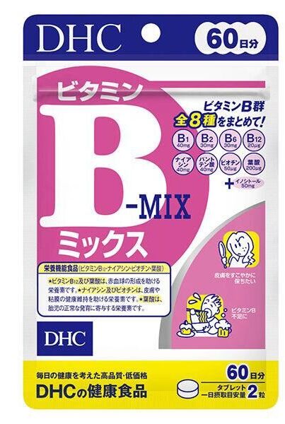 DHC Витамины B  на 60 дней, 120 таб.