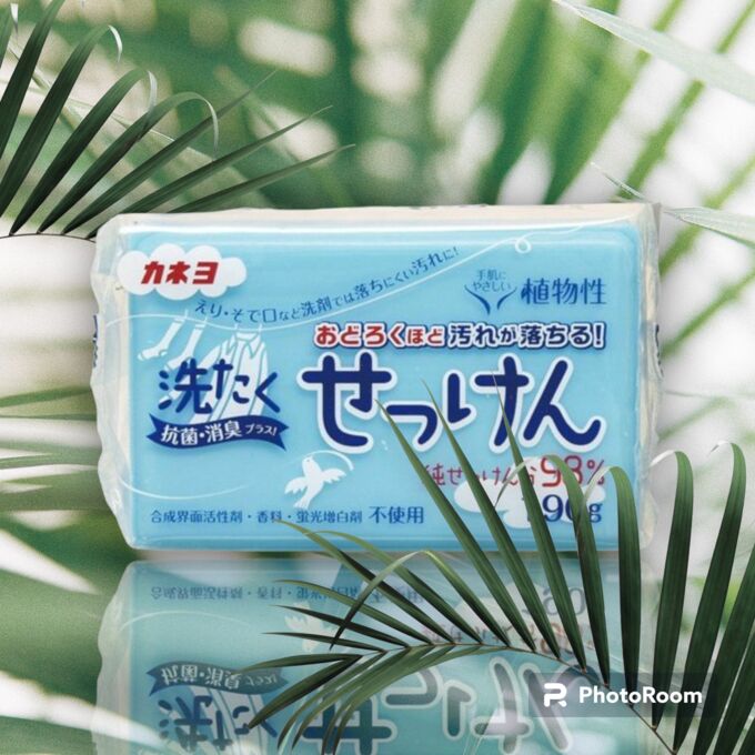 KANEYO Хозяйственное мыло &quot;Laundry Soap&quot; для стойких загрязнений с антибактериальным эффектом 190 гр