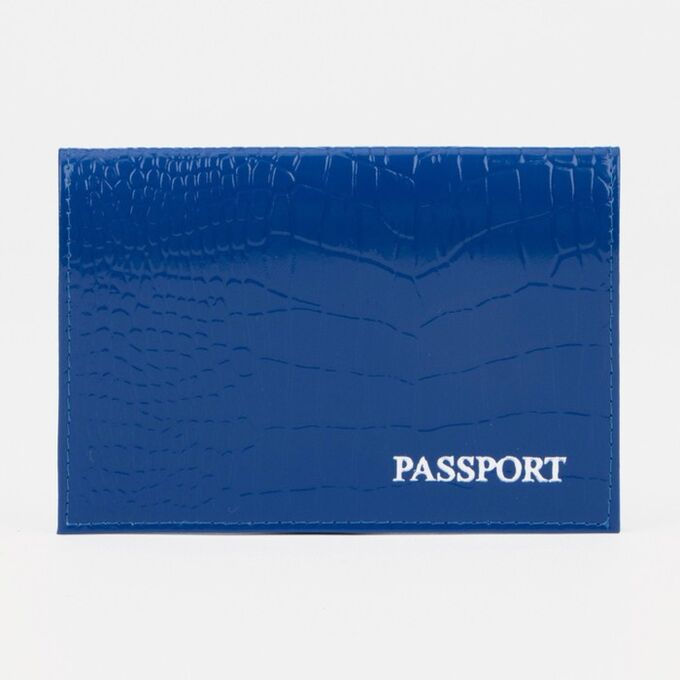 Обложка для паспорта, цвет синий 2891524