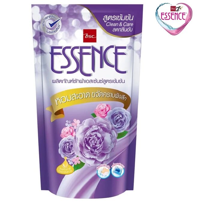 Lion Thailand LION &quot;Essence&quot; Гель для стирки концетрат 650мл &quot;Romantic Violet&quot; Фиалка(мяг.упак.) /12/ Таиланд НОВИНКА!!!