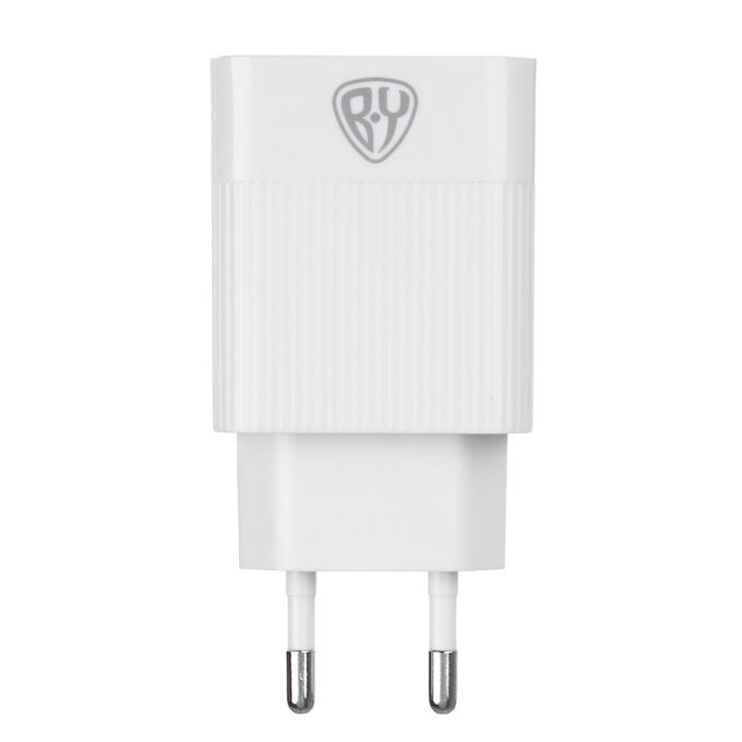 BY BABA YAGA BY Сетевое зарядное устройство Максимум, Быстрая зарядка QC3.0, 3xUSB, 3.4А, белый