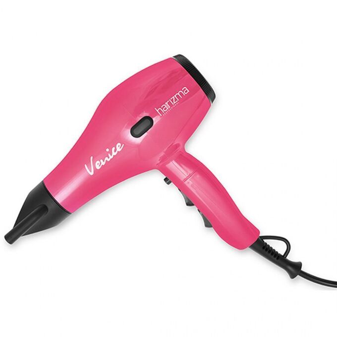 Harizma Профессиональный фен для волос Venice 2100 Вт, розовый