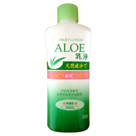 DAISO aloe milky lotion Косметическое молочко-лосьон для лица (АЛОЭ), 200 мл