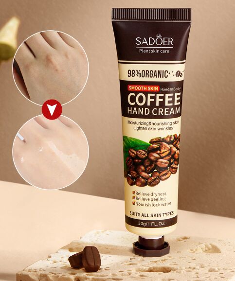Кофейный крем для рук SADOER, 30 гр