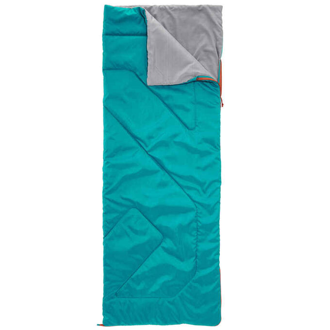 DECATHLON Спальный мешок для походов 20C серо-бирюзовый ARPENAZ