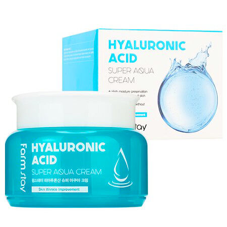 Супер увлажняющий крем для лица с гиалуроновой кислотой Farm Stay Hyaluronic Acid Super Aqua Cream