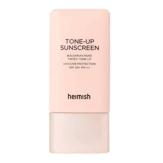 Heimish Солнцезащитный тонирующий крем с экстрактом болгарской розы Tone-Up Sunscreen Bulgarian Rose SPF50+/PA+++, 30 мл