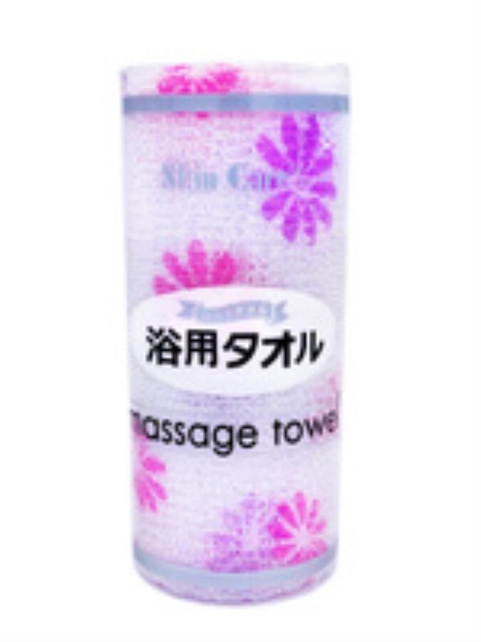 Shower Towel Мочалка-полотенце для душа Цветочек Bath Massage Towel, 1 шт