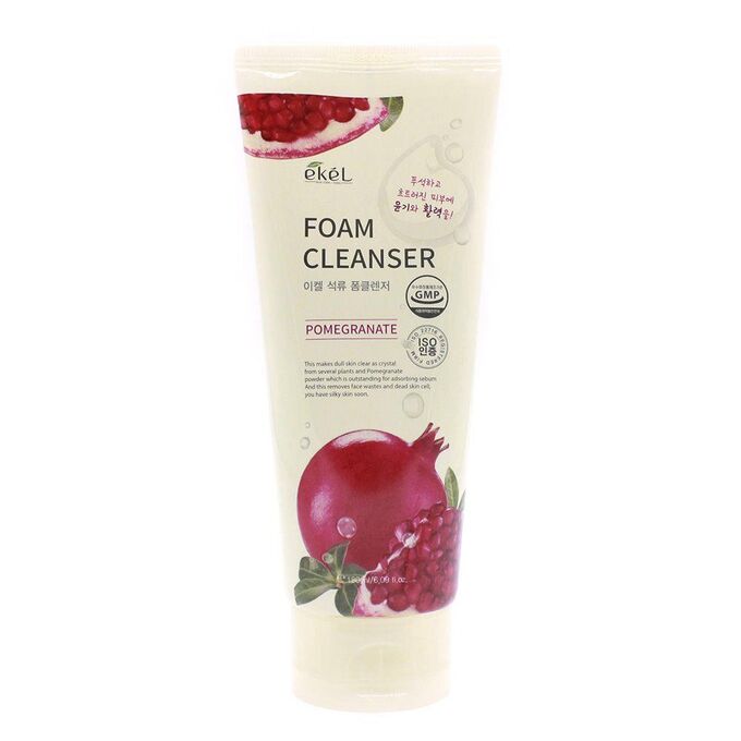 Foam cleanser. Пенка Ekel гранат. Ekel Foam Cleanser Pomegranate. Пенка для умывания с экстрактом граната Ekel Pomegranate Foam Cleanser 180 мл. Ekel пенка для умывания с экстрактом граната Pomegranate Foam Cleanser 100 мл.