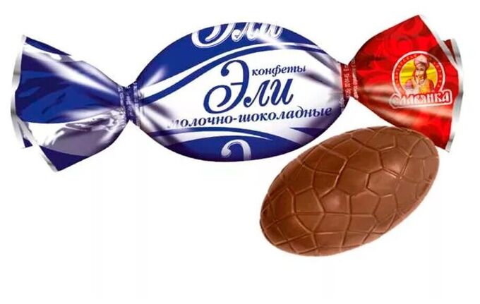 Славянка конфеты белый шоколад