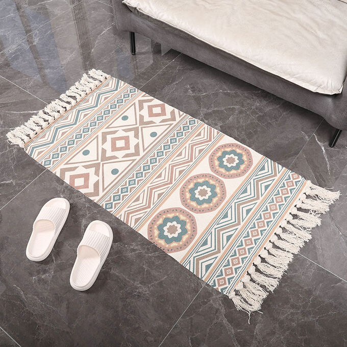 Baizheng Хлопковый коврик, Хлопковый ковер, 90cm*150cm 1