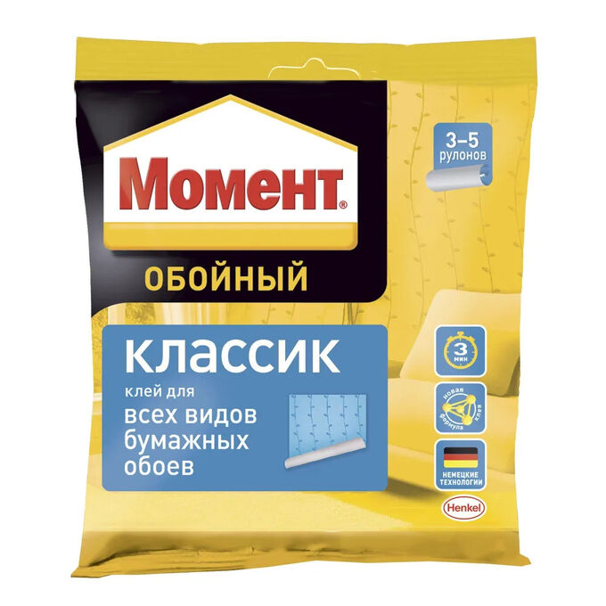Henkel Момент, Клей обойный Классик 100 гр