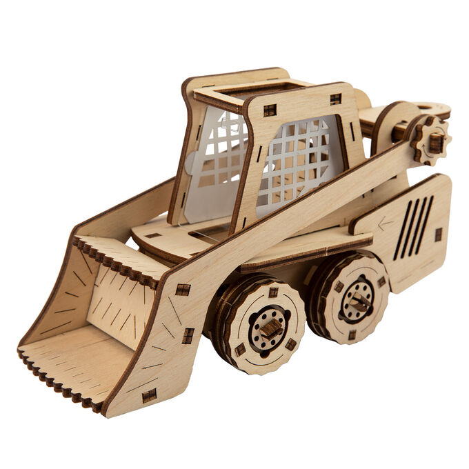 фирма ГАММА &quot;REZARK&quot; FTR-01 Пазл 3D 59 элемент. Мини погрузчик
