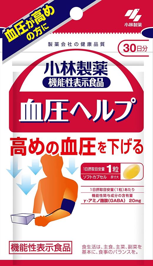KOBAYASHI Functional Foods Blood Pressure Help - витамины для контроля повышенного давления