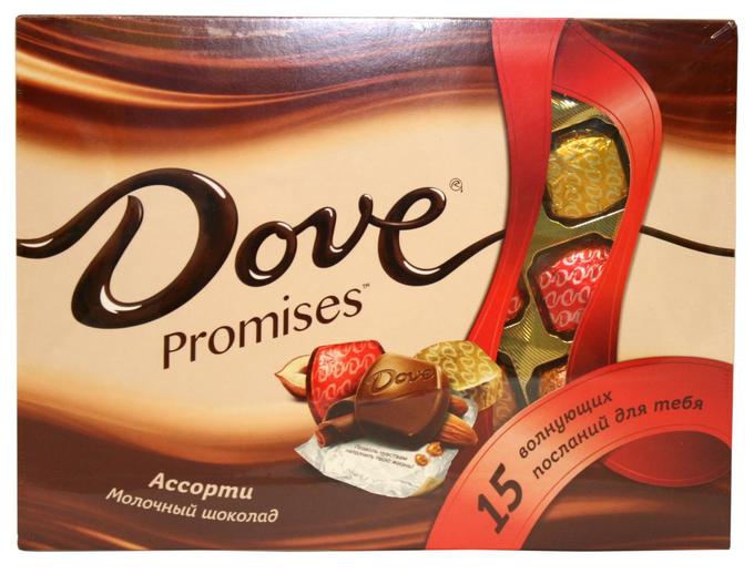 Mars Шоколадные конфеты Dove Promises Ассорти 118г