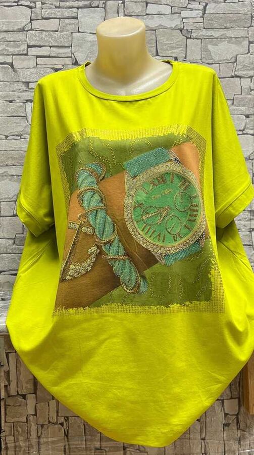 Футболка женская ВЕЛИКАН состав: 95% cotton 5% spandex | Большая мода ...