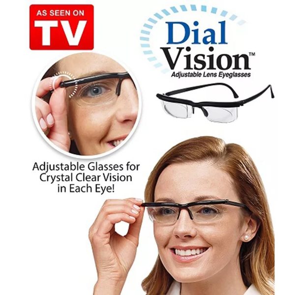 Очки с регулировкой линз Dial Vision -6 до +3