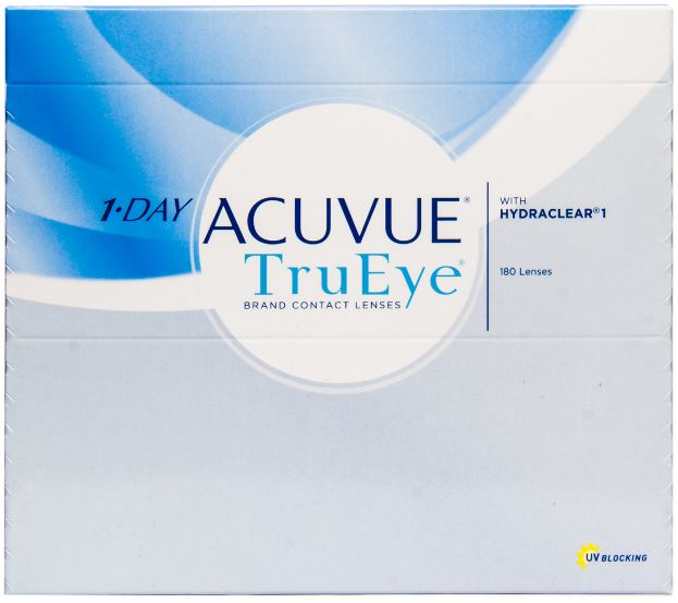 Однодневные контактные линзы 1-DAY ACUVUE TruEye (180 линз)