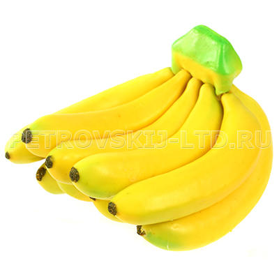 Декоративный банан (15х3см) 9 штук, на связка (Китай)