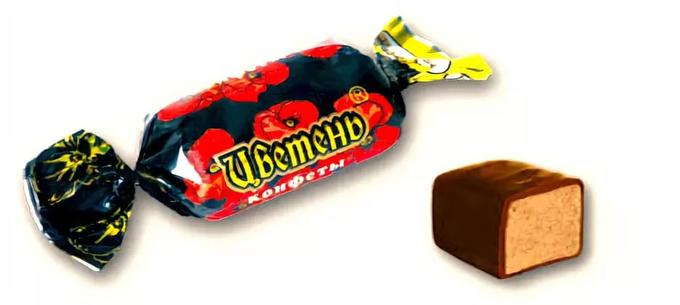 Конфеты цветень