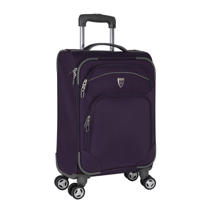 Р4102 (2-ой) фиолетовый 24&quot; чемодан средний 4-е колеса
