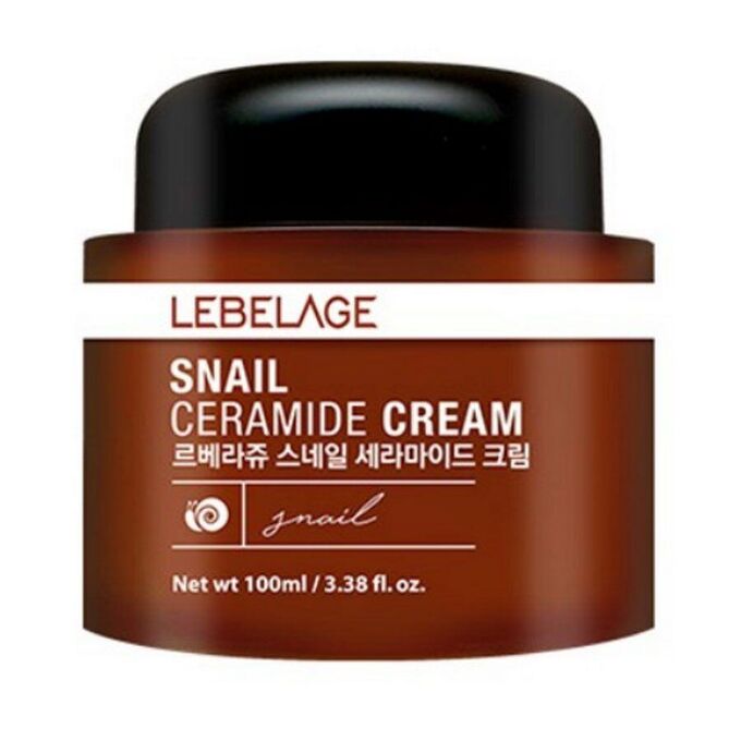 Lebelage Крем для лица с керамидами и муцином улитки Snail Ceramide Cream, 100 мл