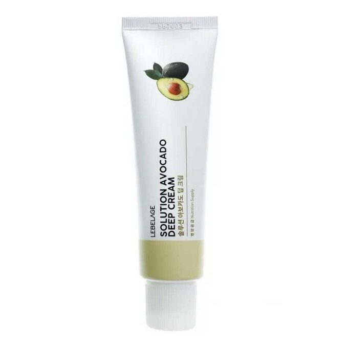 Lebelage Крем для лица с экстрактом авокадо Solution Avocado Deep Cream, 50 мл