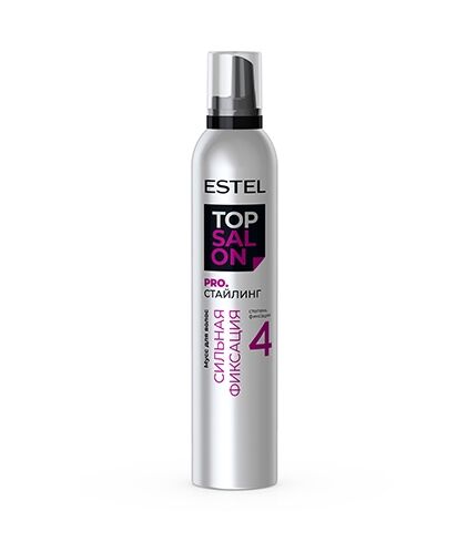 ESTEL PROFESSIONAL Мусс для волос ESTEL TOP SALON PRO.СТАЙЛИНГ сильная фиксация