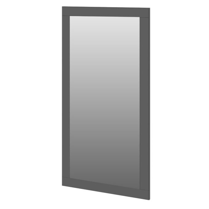 Зеркало навесное «Квадро», 590?1150 мм, цвет графит