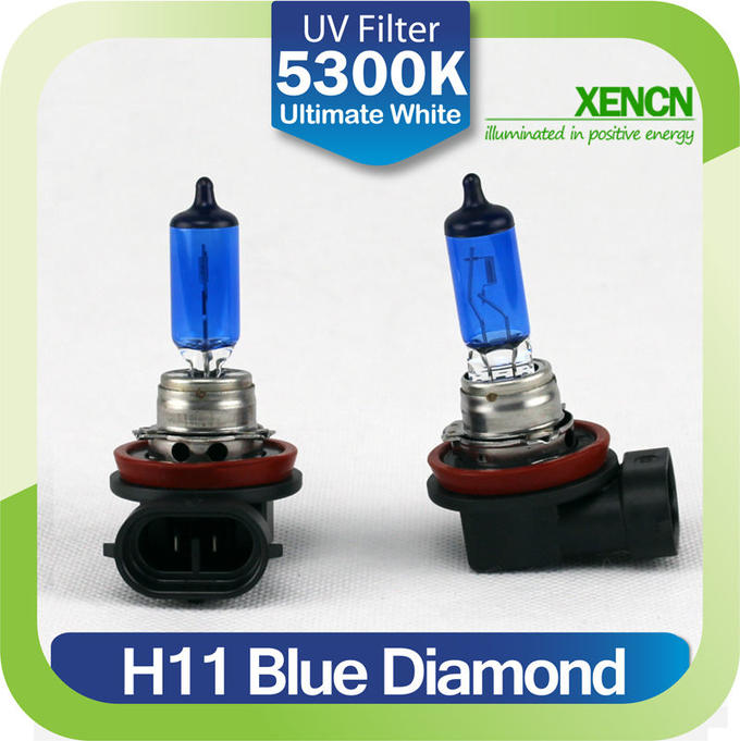 Лампы галогеновые XENCN (OSRAM), H11, Blue Diamond, 5300К, 12V, 55W