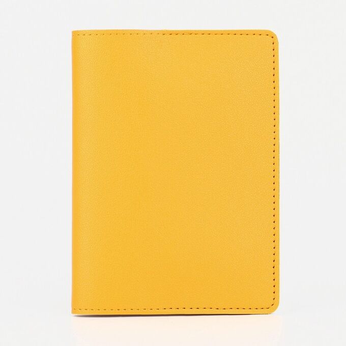 Обложка для паспорта, цвет жёлтый 9355229