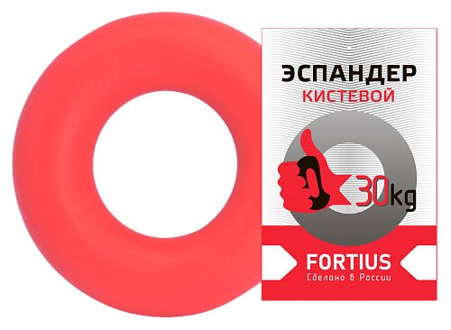 Эспандер кистевой &quot;Fortius&quot; 30 кг (красный) H180701-30LR  0777