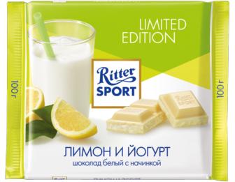 Шоколад Ritter Sport белый лимон/йогурт