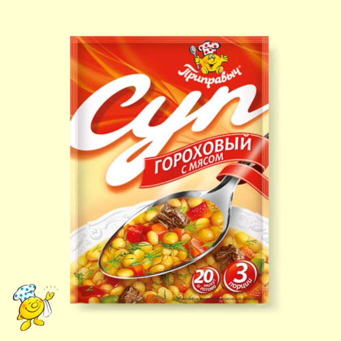 Приправыч Суп Гороховый с мясом (60гр)