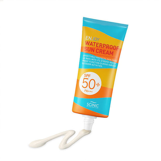 Scinic Солнцезащитный водостойкий крем Enjoy Waterproof Sun Cream SPF50+ PA+++