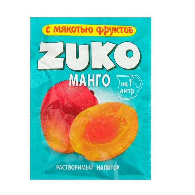 YUPI Растворимый напиток ZUKO  Зуко Манго 20 г