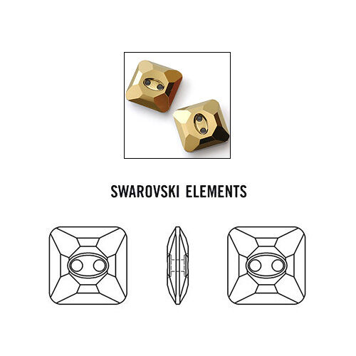 Swarovski Пуговицы Сваровски Dorado 10 мм
