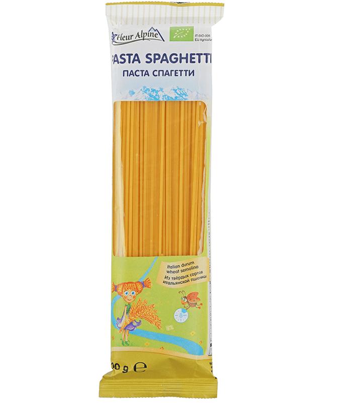 Флер Альпин-паста Органик &quot;Спагетти&quot; 500 гр.