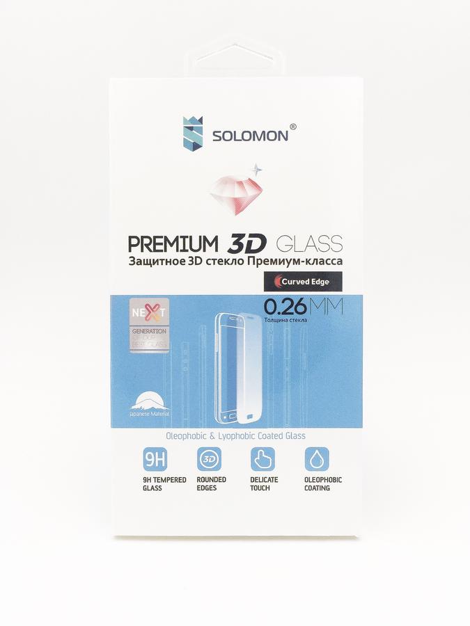 Защитное стекло Solomon для iPhone 7/8 Plus 3D (White)