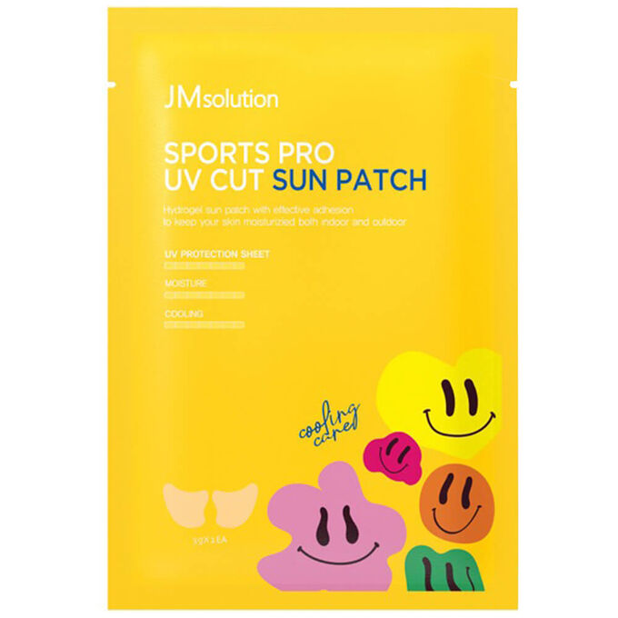 Охлаждающие солнцезащитные патчи для лица JMsolution Sports Pro UV Cut Sun Patch