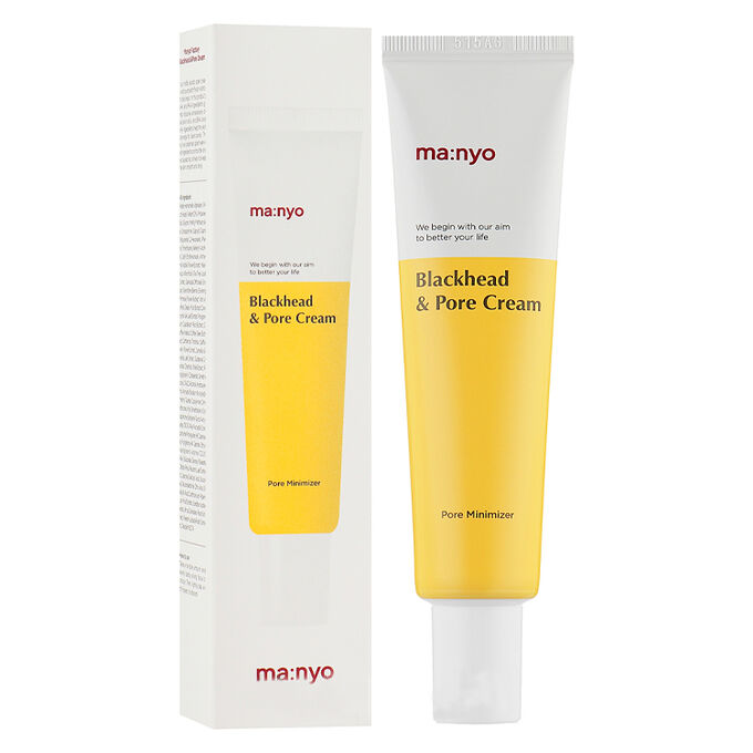 Manyo / Кислотный крем против черных точек Blackhead & Pore Cream ...