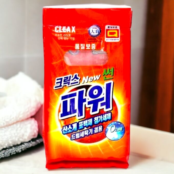 Стиральный порошок CLEAX  с кислородным отбеливателем 3кг м/у. Корея